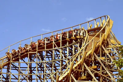 Thunderhead Coaster on trip to Dollywood