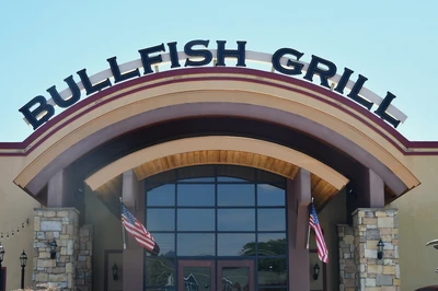 Bullfish Grill is one of the most romantic restaurants in Pigeon Forge TN