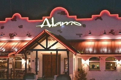 Alamo Steakhouse is one of the most romantic restaurants in Pigeon Forge TN